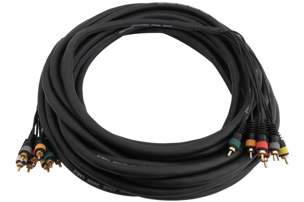 Snake cable 8xRCA/8xRCA 15m