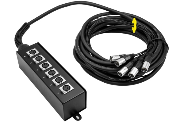 Multicore Stagebox MUS-610 6IN 10m Multicore Stagebox MUS-610 6IN 10m