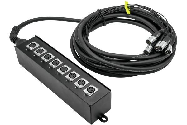 Multicore Stagebox MUS-810 8IN 10m