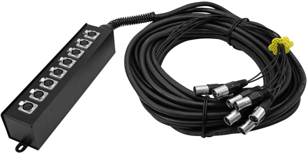 Omnitronic Multicore Stagebox MUS-820 8IN 20m