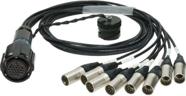 Klotz OT1000 - RMP 37p F - 8x XLR 5p M / 4x XLR 5p F12-channel - DMX fanout - PVC - Neutrik®
