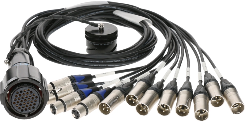 Klotz OT1000 - RMP 37p F - 8x XLR 3p M / 4x XLR 3p F12-channel - digital fanout - PVC - Neutrik®