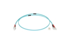 Cablu patch duplex Klotz LC duplex patch cable - 50/125 OM3fiber optic - multimode - 5 m
