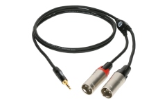 Cablu patch echilibrat Klotz MiniLink PRO Y cableTRS 3.5 mm - 2x XLR M - 1.8 m
