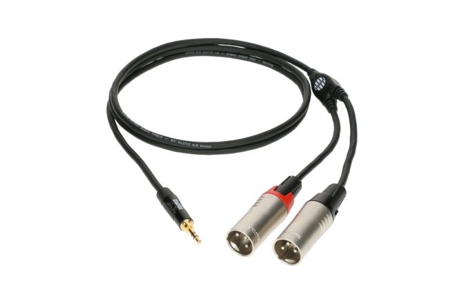 Cablu patch echilibrat Klotz MiniLink PRO Y cableTRS 3.5 mm - 2x XLR M - 1.8 m