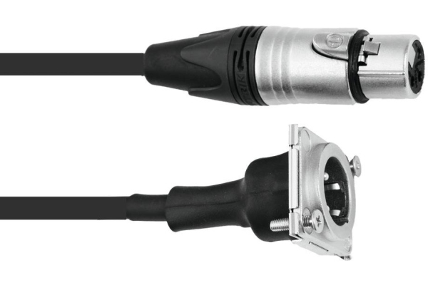 PSSO Patch Cable XLR(F)/XLR(M) S 1m bk