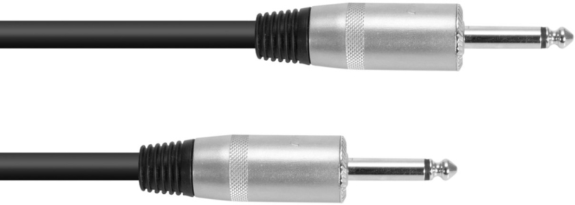 PSSO RE-10 Speaker cable Jack 2x2.5 1m bk REAN
