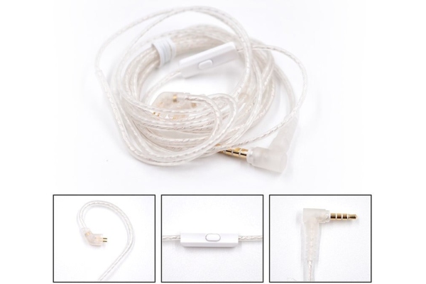 KZ Acoustics Silver Cable B PIN MIC