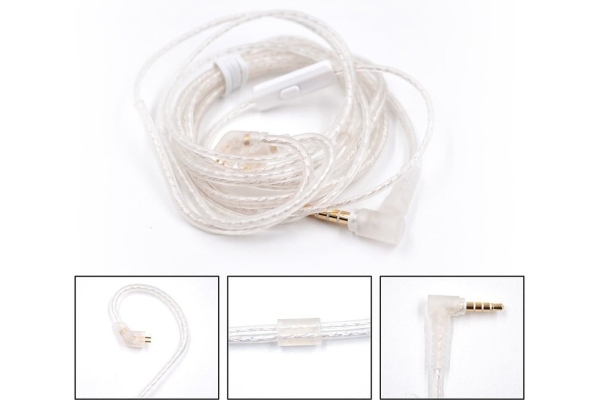 Silver Cable B PIN NO MIC
