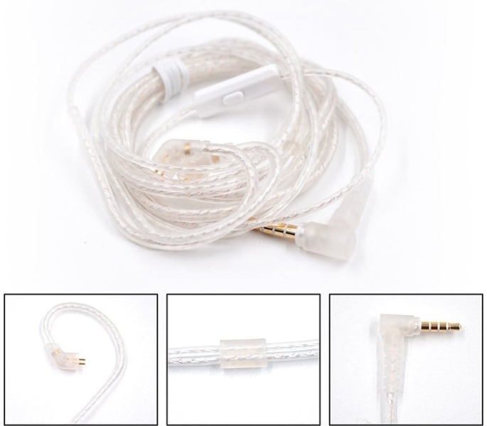 KZ Acoustics Silver Cable B PIN NO MIC