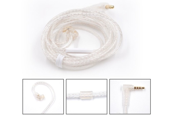 Silver Cable C PIN NO MIC