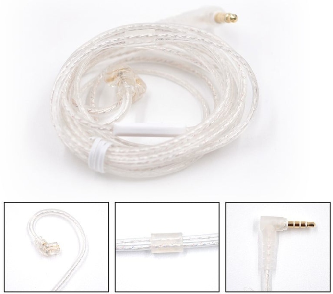 KZ Acoustics Silver Cable C PIN NO MIC