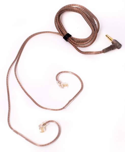 KZ Acoustics Transparent & Black Cable C PIN NO MIC