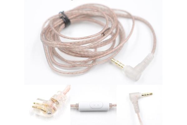 Pink & Gold Cable C PIN MIC
