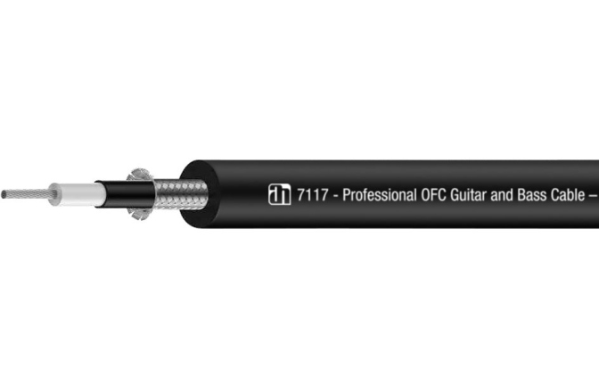 Cablu profesional pentru instrumente Adam Hall 7117 BLK