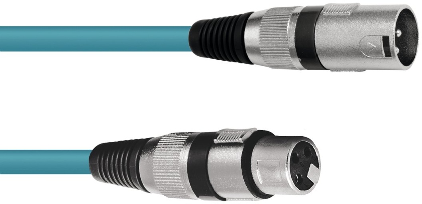 Omnitronic XLR cable 3pin 5m bu