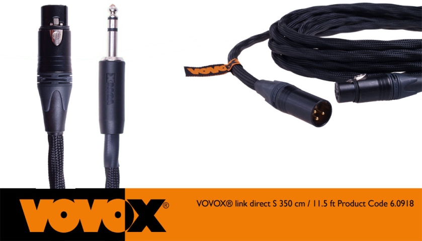 Vovox Link Direct S XLRf-TRS 350
