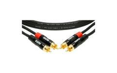 Cablu RCA profesional Klotz MiniLink Pro Stereo Twin With Metal RCA - 3m