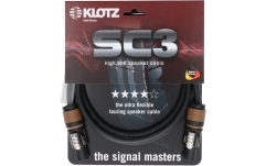 Cablu speakON flexibil Klotz 2x 2.5 mm² speaker cable PVCspeakON 2p F/F with plastic shell (NL2FXX) - cable carrier - 5 m