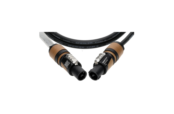 Cablu speakON flexibil Klotz 2x 2.5 mm² speaker cable PVCspeakON 2p F/F with plastic shell (NL2FXX) - cable carrier - 5 m