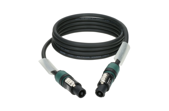 Cablu speakON flexibil Klotz 4x 2.5 mm² speaker cable PVCspeakON 4p F/F with plastic shell (NL4FXX) - 2x transparent - 30 m