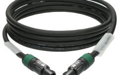 Cablu speakON flexibil Klotz 4x 4.0 mm² speaker cable PVCspeakON 4p F/F with plastic shell (NL4FXX) - 2x transparent - 60 m
