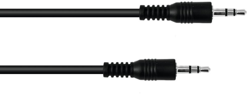 Omnitronic Jack cable 3.5 stereo 3m bk