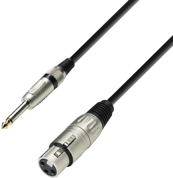 Adam Hall 3Star Mic XLRf-TS 1m