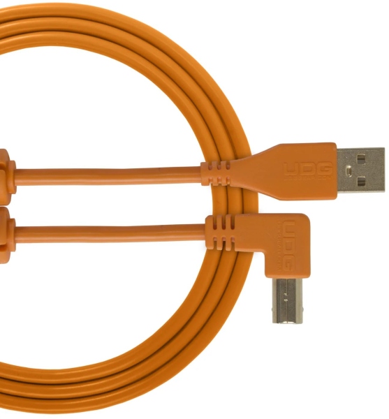UDG Ultimate Audio Cable USB 2.0 A-B Angled 3m - Orange