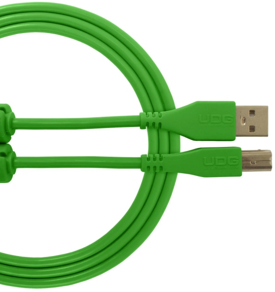 UDG Ultimate Audio Cable USB 2.0 A-B Straight 1m - Green