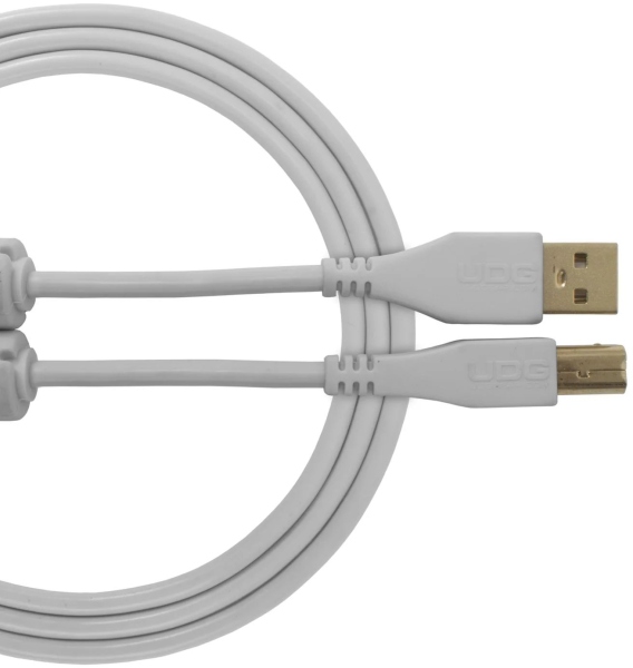UDG Ultimate Audio Cable USB 2.0 A-B Straight 1m - White