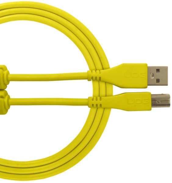 UDG Ultimate Audio Cable USB 2.0 A-B Straight 1m - Yellow