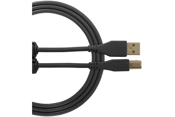Ultimate Audio Cable USB 2.0 A-B Straight 2m - Black
