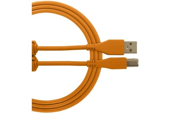 Ultimate Audio Cable USB 2.0 A-B Straight 2m - Orange