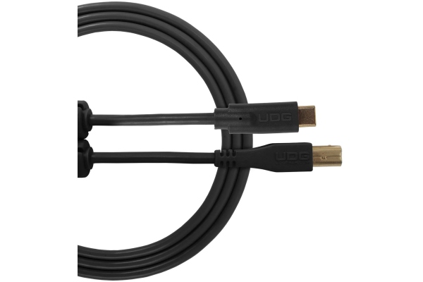 Ultimate Audio Cable USB 2.0 B-C Straight 1.5m - Black