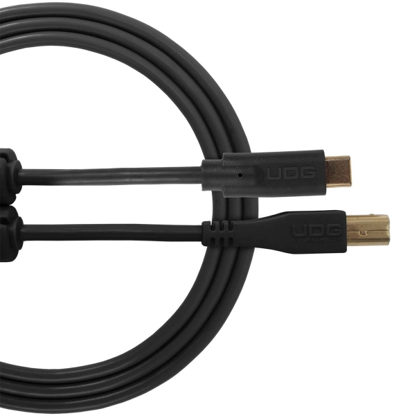 UDG Ultimate Audio Cable USB 2.0 B-C Straight 1.5m - Black