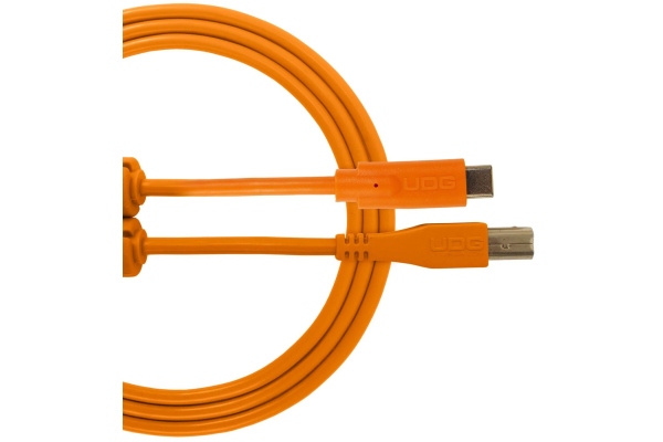 Ultimate Audio Cable USB 2.0 B-C Straight 1.5m - Orange