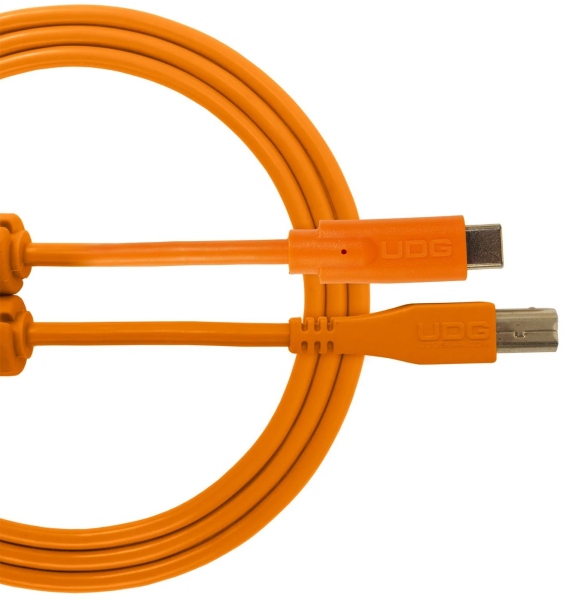 UDG Ultimate Audio Cable USB 2.0 B-C Straight 1.5m - Orange