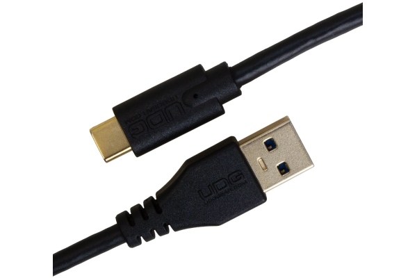 Ultimate Audio Cable USB 3.0 A-C Straight 1.5m - Black