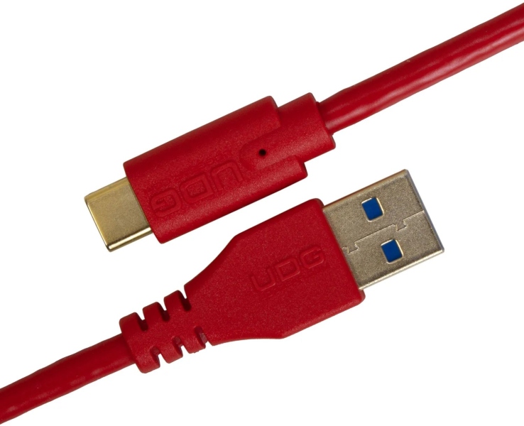 UDG Ultimate Audio Cable USB 3.0 A-C Straight 1.5m - Red
