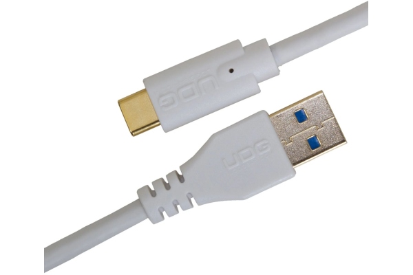 Ultimate Audio Cable USB 3.0 A-C Straight 1.5m - White