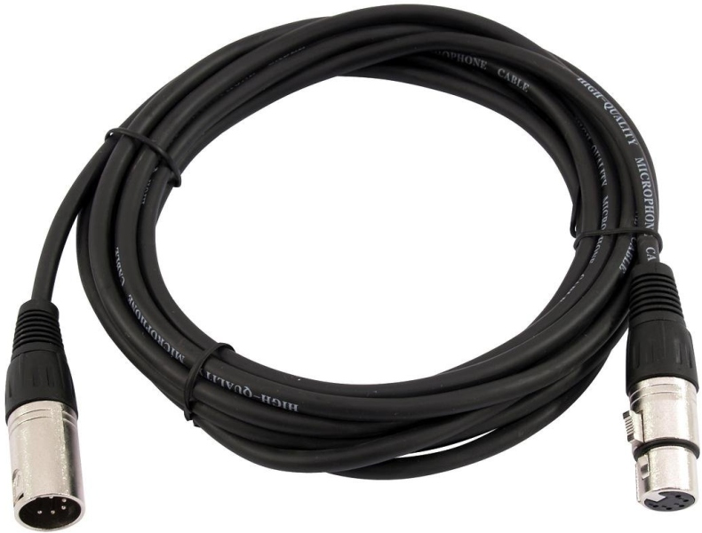 Omnitronic Mic Cable XLR-5pin 0.5m