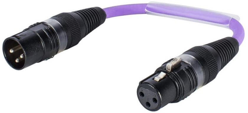 Sommer Cable Adaptercable XLR(M)/XLR(F) Ground Lift bk