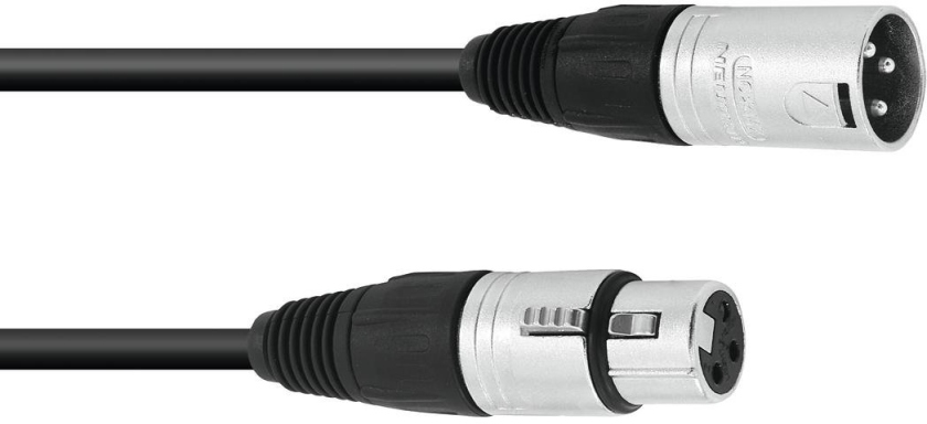 Sommer Cable XLR 3pin 15m bk Neutrik
