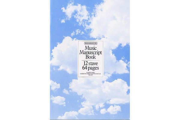 Music Manuscript Book: 12 Stave 64 Pages Stitched Music Manuscript Book: 12 Stave 64 Pages Stitched