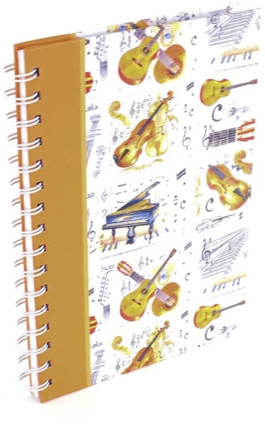 A5 Spiral Bound Lined Pages Notebook