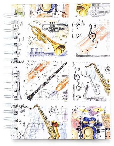 A6 Hardback Spiral Bound Notebook