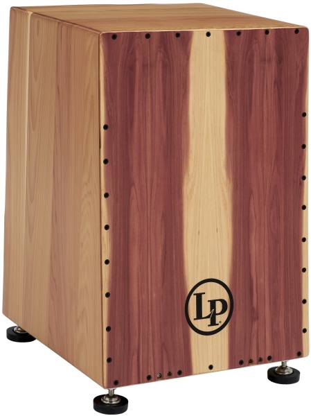 Latin Percussion Cajon Americana Solid Cedar Angled