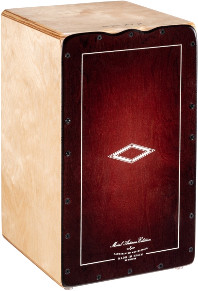 Meinl Artisan Edition Cajon Soleá Line - Dark Red Burst
