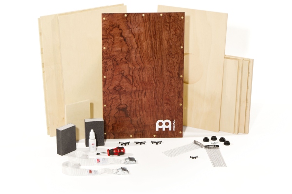 Deluxe Make Your Own Cajon - Bubinga Burl